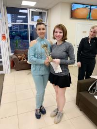 Серебряный призёр турнира Светлана Брик(справа)